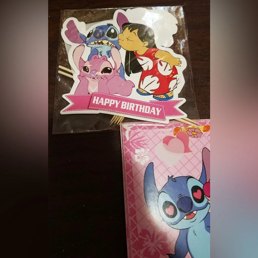LILO, Stitch & Angel Birthday Decoration Bundle